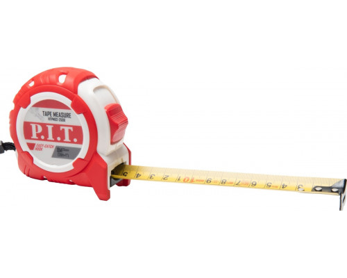 Рулетка P.I.T. HTPM02-2508 с фиксатором, 8 м x 25 мм