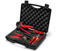 Набор инструментов для фотогальваники KNIPEX KN-979104V01 в кейсе, 7 предметов