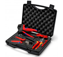 Набор инструментов для фотогальваники KNIPEX KN-979104V01 в кейсе, 7 предметов