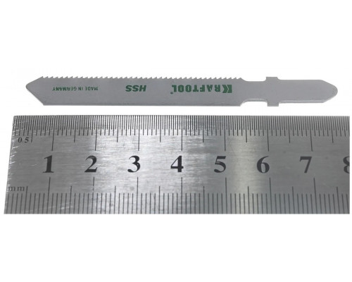 Пилки по металлу KRAFTOOL T118A (1,5-2мм), шаг 1,2мм, 50мм, 5 шт. 159551-1.2-S5