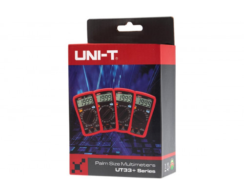 Мультиметр цифровой UNI-T UT33C+ портативный 13-0057