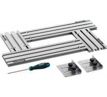 Шаблон фрезерный KRAFTOOL 32807 KRAFTFLEX MFS-200-400 мм, 4шт, с 2 упорами