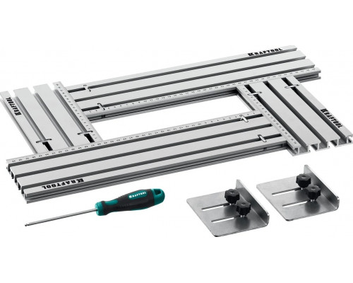 Шаблон фрезерный KRAFTOOL 32807 KRAFTFLEX MFS-200-400 мм, 4шт, с 2 упорами