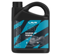Масло моторное LAVR MOTO GT Marine 4T 10W40 SM, 4 л Ln7790