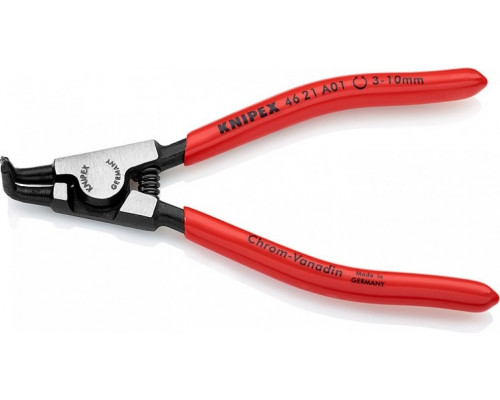 Щипцы KNIPEX KN-4621A31SB для внешних стопорных колец, губки 90°, ø 40-100 мм