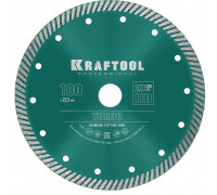 Алмазный диск для резки бетона KRAFTOOL TURBO 180 мм (армированный бетон, кирпич) 36682-180