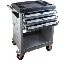 Тележка инструментальная WiederKraft WDK-713 открытая с 3 ящиками в0000127962