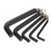 Набор ключей шестигранных Kranz KR-12-5201 HEX 1,5-10 мм, CrV, 10 шт., на кольце