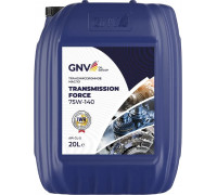 Масло трансмиссионное GNV Transmission Force 75W140 20 л GTF1112202111175140020