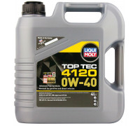 Масло моторное LIQUI MOLY SAE 0W40 Top Tec 4120 4 л 21847 21847