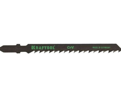 Пилки по дереву KRAFTOOL T144D быстрый рез, шаг 4мм, 75мм, 5 шт. 159521-4-S5
