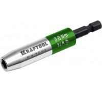 Магнитный держатель KRAFTOOL FIX-TORQ 3.0 для бит, динамометрический 64035-3.0