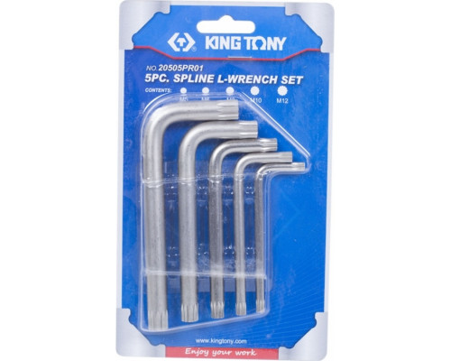 Набор ключей SPLINE KING TONY 20505PR01