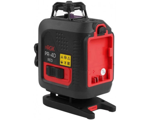Лазерный уровень RGK PR-4D Red 756822