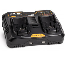 Зарядное устройство TopON Dewalt XR DCB132 10.8V-18V TOP-DCB132