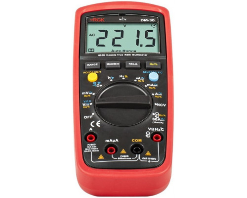 Мультиметр цифровой RGK DM-30 776448