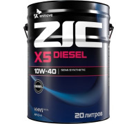 Масло моторное ZIC X5 DIESEL 10W40 20 л 192660