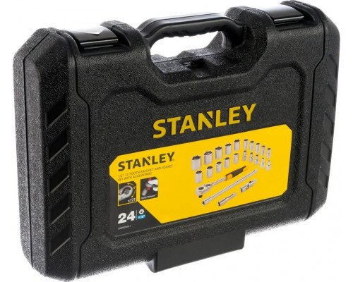 Набор головок 1/2 дюйма STANLEY STMT82830-1, 24 предмета