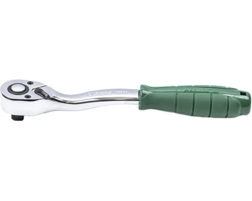 Трещотка HANS 4162GQ 1/2" с быстрым сбросом и изогнутой рукояткой, 72 зуба