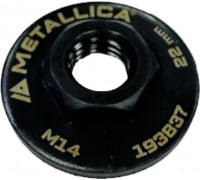 Гайка для УШМ METALLICA 193837 OPTIMA M14, под рожковый ключ 22 мм