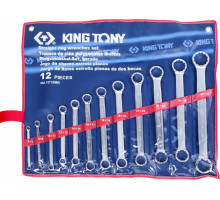 Набор ключей накидных прямых KING TONY 12 предметов 1C12MR 1C12MR