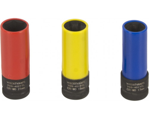 Набор ударных головок 1/2" WiederKraft WDK-703HD