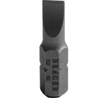 Бита для заворачивания BERGER BG2382 SL0.8*5.5x25мм, 2 шт., S2