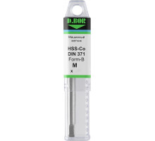 Метчик D.BOR DIN 371 Form-B HSS-Co, M8x1,25 машинный D-TCT-402-080-125