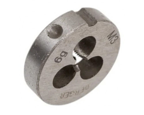 Плашка BERGER BG1001 метрическая M3х0,5 мм, внешний d 20 мм
