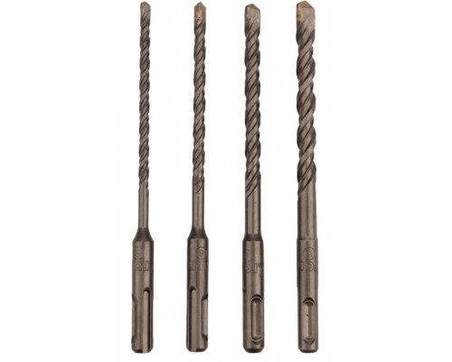 Набор буров Kranz KR-91-0405 по бетону, 4 шт.