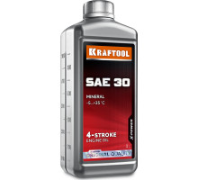 Масло для 4-тактных двигателей KRAFTOOL SAE 30 1 л 41512-1