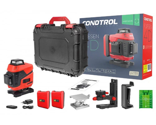 Лазерный уровень CONDTROL Fliesen 4D 1-2-466