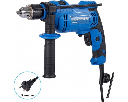 Дрель ударная сетевая NORDBERG NE010Q 850 вт