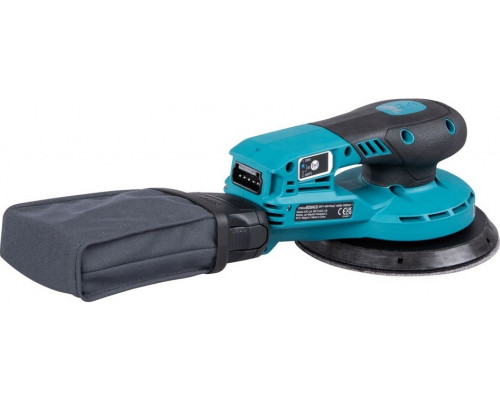 Виброшлифмашина эксцентриковая аккумуляторная MAKITA BO004CGZ с выносным аккумулятором