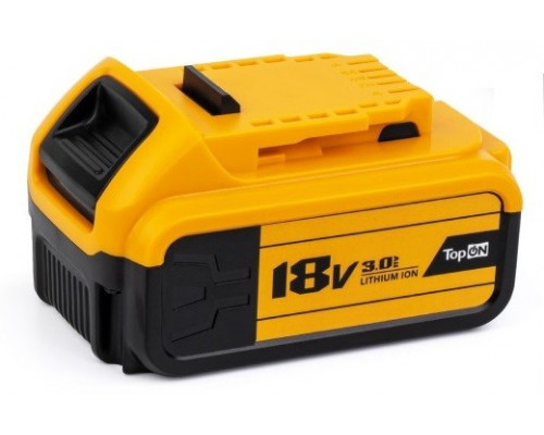 Аккумулятор TopON для DeWalt DCB180 18В, 3.0Ah (Li-Ion) TOP-PTGD-DEW-18.3.0