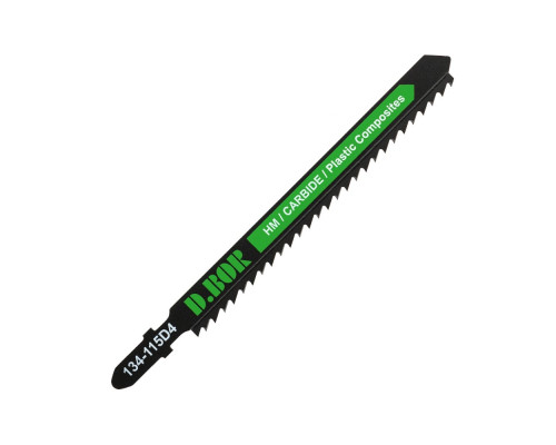 Пилки универсальные D.BOR 90/115*3 мм HM / CARBIDE / Plastic Composites (T301CHM) (1 шт.) D-134-115D4-01
