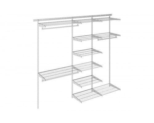Гардеробная система ПРАКТИК HOME Max G210 белая S70199919001