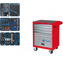 Тележка инструментальная KING TONY 934-152GLR с набором инструментов 