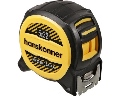 Рулетка HANSKONNER HK2010-05-5-32 с мощным магнитом