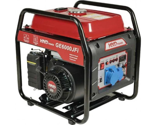 Генератор бензиновый HND GE 6000 JF i инверторный GE6000JFi
