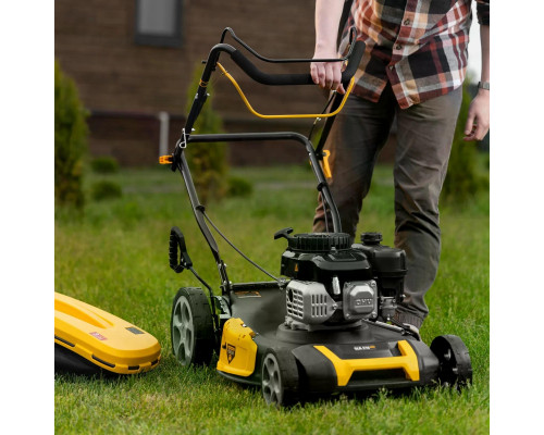 Газонокосилка бензиновая Denzel GLR-510SP-ZS с приводом, 51 см, травосборник 65 л