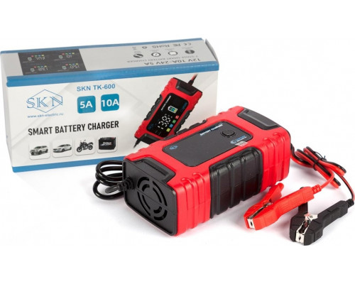 Зарядное устройство SKN TK-600 12V 10A, 24V 5A (4Ah-200Ah) для свинцовых тяговых аккумуляторов 0000447