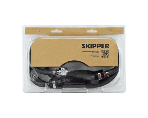 Шланг топливный с грушей SKIPPER 8мм армированный ПВХ для Suzuki 2Т SK-74972