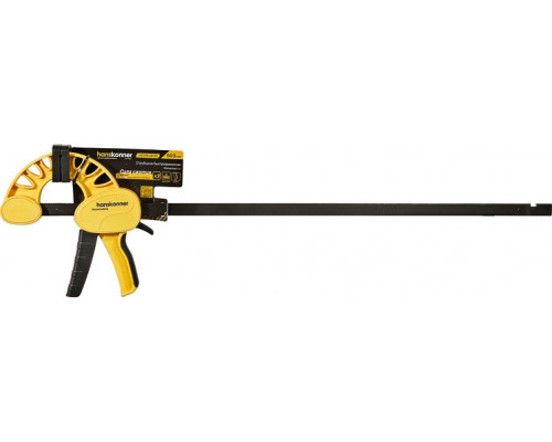 Струбцина быстрозажимная HANSKONNER HK1078-08-60, 600 мм