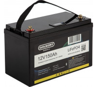 Аккумулятор GELBERT LiFePO4 (12V/150Ah/150А/1,800Wh) [6-EVF-150] Bluetooth, литиевый тяговый 0000178