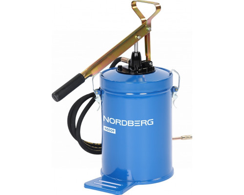 Ручной маслораздатчик NORDBERG N5009 для густой смазки 8 л
