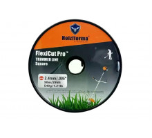 Леска триммерная HOLZFFORMA FlexiCut Pro 2.4х90м, квадрат SQ002490PRO