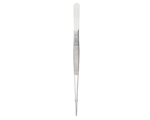 Пинцет REXANT 12-0369 прямой рифленый 250 мм ПРОФИ