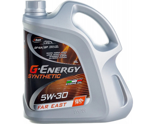Масло моторное G-ENERGY Synthetic Far East 5W-30 4 л 253142415