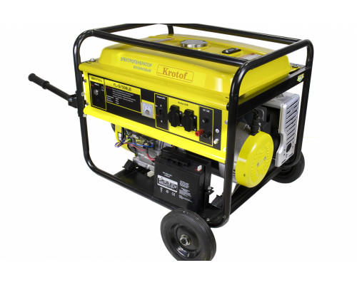 Генератор бензиновый KROTOF KG6500EW